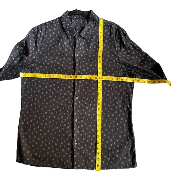 All Saints Kiefer Regular Fit Button-down LS Shirt Size L - Picture 11 of 11